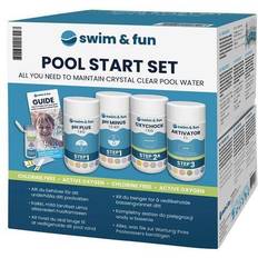 Måle- & Testutstyr Swim & Fun Pool Care Starter Pack Chlorine Free