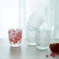 Drink Glasses on sale Fitz Floyd Trestle 10-oz Double Old Fashioned Drink Glass 4