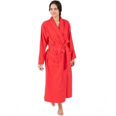 Leveret Womens Flannel Robe Green