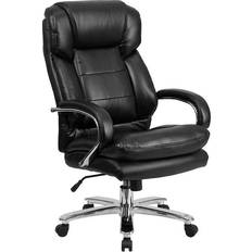 Casters Office Chairs Flash Furniture GO-2078-LEA-GG HERCULES 24/7 Intensive Multi-Shift Office Chair