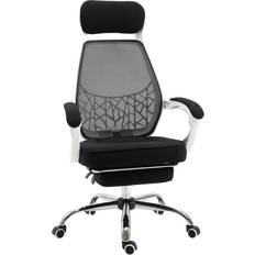 Casters Furniture Vinsetto Ergonomic High Back Mesh Office Chair 47.2"