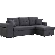 Fabric - Reclining Chairs Furniture Lilola Home Dennis Sofa 93" 3 Seater