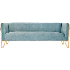 Gold Sofas Manhattan Comfort Vector 81.5 Straight 3-Seat Sofa