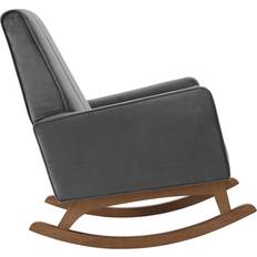 Rocking Chairs on sale modway Collection EEI-4456-GRY Performance Velvet Rocking Chair
