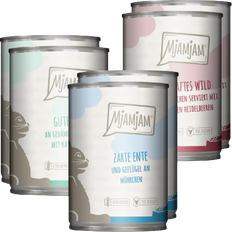 MjAMjAM Mix Package Wet Cat Food 6x400g