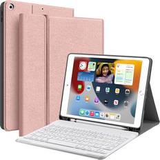 JUQITECH Keyboard Case for iPad 10.2" (7th/8th/9th Gen)