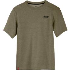 Milwaukee T-shirts & Tank Tops Milwaukee Men's Short Sleeve Hybrid Work Tee Green
