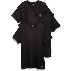 Calvin Klein Men T-shirts Calvin Klein Men's Cotton Stretch 3-Pack Crewneck T-Shirt Black