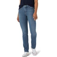 Lee Slim - Women Jeans Lee Petite Ultra Lux Comfort Slim-Fit Straight-Leg Jeans, Women's, 18P-Short, Med