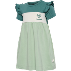 Grønne Kjoler Hummel Talya Dress - Silt Green (545487-56)