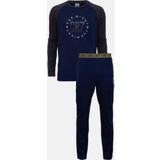 Herren - Schwarz Schlafanzüge CR7 Pyjamas 100% bomuld sort