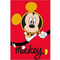 Gelb Poster Komar Disney Wandbild von Mickey Mouse Magnifying Poster