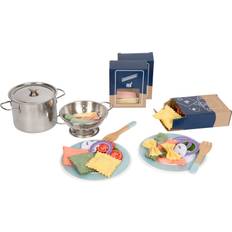 Spielzeuglebensmittel Small Foot Pasta Koch-Set, Kinderküche Zubehör