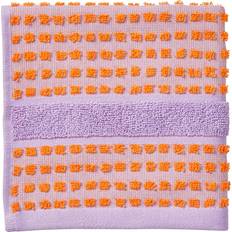 Juna Heimtextilien Juna Check Flannel Bath Towel Purple, Pink