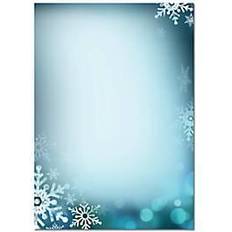Grün Büropapier Sigel DP255 Briefpapier Weihnachten "Blue