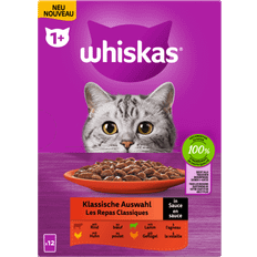 Whiskas Katzen - Nassfutter Haustiere Whiskas Multipack 1+ Auswahl