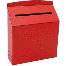 Northlight 9.75 in. H Red Letters to Santa Mail Box