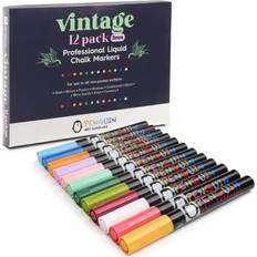 9 Jumbo Chalk Markers - 15mm Tip, Wet Eraseable Liquid Chalk Pens by  ArtShip Design