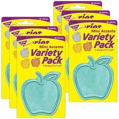 Trend Enterprises I Metal Apples Mini Accents Variety Pack, 36 Per Pack, 6 Packs T-10735-6 Quill