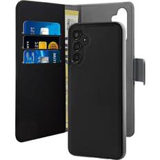 Puro Lommeboketuier Puro Samsung Galaxy A34 Wallet, Detachable, Black Mobilcover