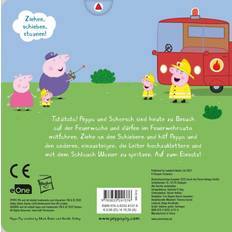 Spielsets Panini Peppa Pig: Peppa bei der Feuerwehr: Mein großer Schiebespaß