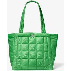 Michael Kors Lilah Large Quilted Recycled Polyester Tote Bag PALM