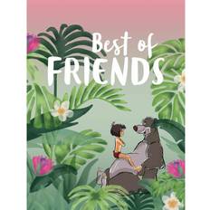 Braun Poster Komar Disney Wandbild Jungle Book Best of Friends Babyzimmer Poster