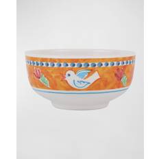 Dishwasher Safe Breakfast Bowls Vietri Melamine Campagna Uccello Cereal Breakfast Bowl