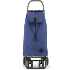 Shopping Trolleys ROLSER I-Max MF 4 Wheel 2 Swivelling Foldable Shopping Blue
