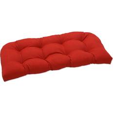 Pillow Perfect Splash Flame Loveseat Complete Decoration Pillows Red