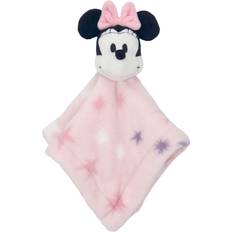 Comforter Blankets Lambs & Ivy Disney Baby Minnie Mouse Stars Pink Lovey/Security Blanket