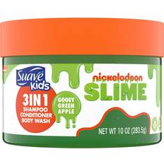 Unilever Suave Kids Nickelodeon Slime 3-in-1 Green Apple Shampoo, Conditioner, & Body Wash 10oz