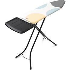 Brabantia Ironing Boards Brabantia Ironing Board B 49 x 15 In with Solid Steam Unit Holder, Spring Bubbles Cover and Black Frame