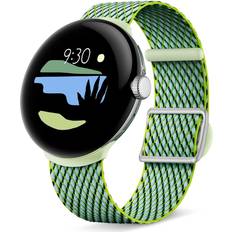 Google Android Wearables Google Woven Band for Pixel Watch Lemongrass