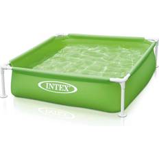 Intex 48x12 Inch Mini Framed Beginner Outdoor Kiddie Swimming Pool, Color Varies 10 Green