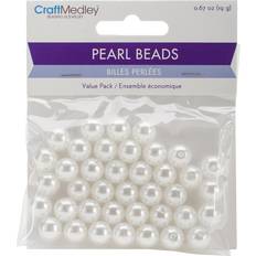 Pearl Beads Value Pack -10mm White 40/Pkg