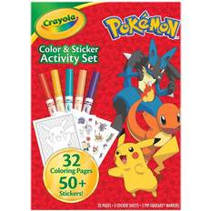 Pokémon Crafts Crayola Pokemon Color & Sticker Activity Set