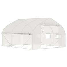 Mini Greenhouses OutSunny 11.5' 6.5' Walk-in Tunnel Greenhouse