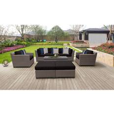 Patio Furniture 8pc Sectional Outdoor Lounge Set