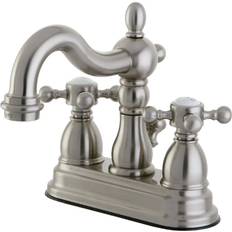Brass Faucets Kingston Brass KS160.BX Heritage 1.2 Nickel, Gray, Brass