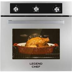 Fan Assisted - Wall Ovens CHEF 2.0 Celsius Display W 23.4 D Wayfair Stainless Steel, Silver