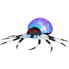 Gemmy Airblown Projection Kaleidoscope Spider LG RGB Night Light