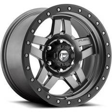 20" - Gray Car Rims Fuel Off-Road Anza D558 Wheel, 20x10 with 5 on 5 Bolt Pattern
