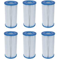 Bestway 4.2 in. Dia Type-III/A Pool Replacement Filter Cartridge 6-Pack