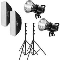 Studiobelysning på salg Godox SL60W Duo Kit Video Light