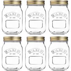 Kilner Screw Top Canning Jar Clear Kitchen Container