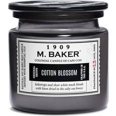 M. Baker Cotton Blossom Two Wick Soy Scented Candle