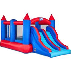 Bouncy Castles Sunny & Fun Inflatable Bounce House Dual Slide