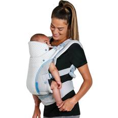 Carrying & Sitting Infantino Staycool 4-in-1 Convertible Carrier, Ergonomic Design for and Toddlers, 8-40 lbs with Storage Pocket, Gray