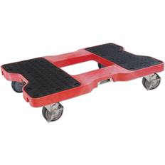 Sack Barrows Snap-Loc SL1500D4R Dolly Red 1500 Lb. Cap. Steel Frame, Strap Option, 4" Casters